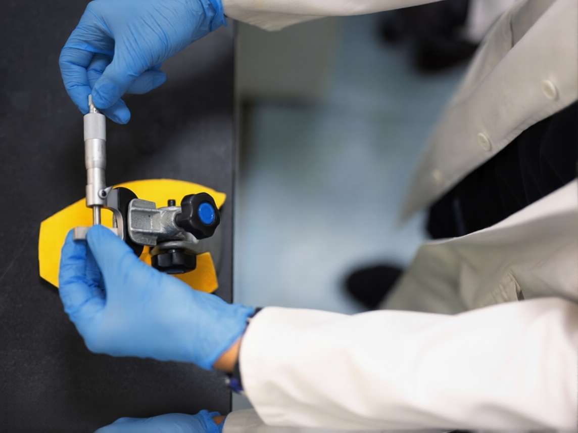 Industrial conveyor scale system with digital control panel used for certified scale calibration in an El Paso, TX facility